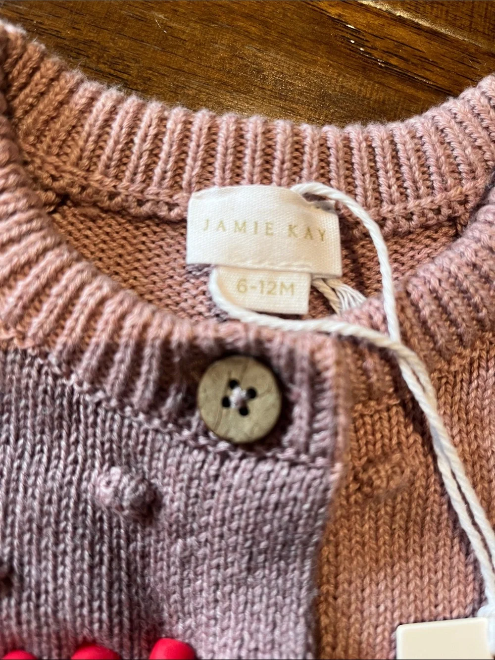 Jamie Kay Sweater sz 6-12 months NWT